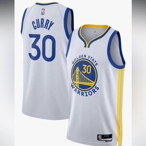 NBA ADIDAS Golden State Warriors Curry 30 Jersey